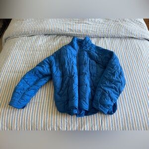 Free People Pippa Puffer Mid Atlantic Color